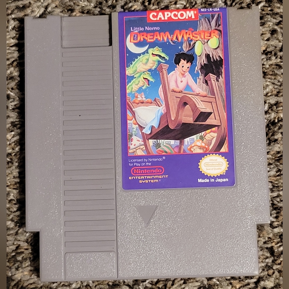 Little Nemo The Dream Master ORIGINAL NINTENDO NES GAME